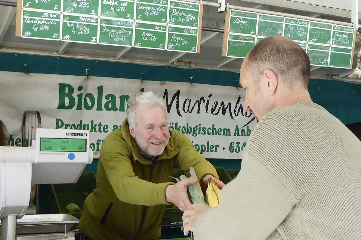 Bioland Marienhof – Marktbummel Aschaffenburg – Wochenmarkt