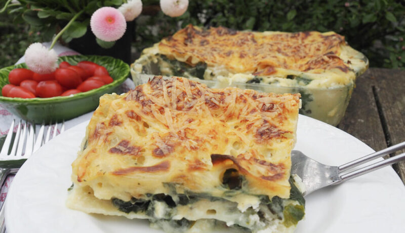 Spinat-Lasagne Spinat-Lasagne